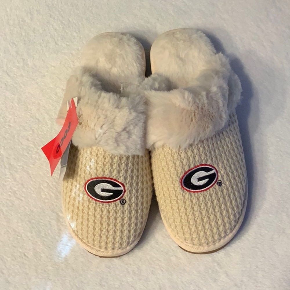 Foco Georgia Bulldog slippers